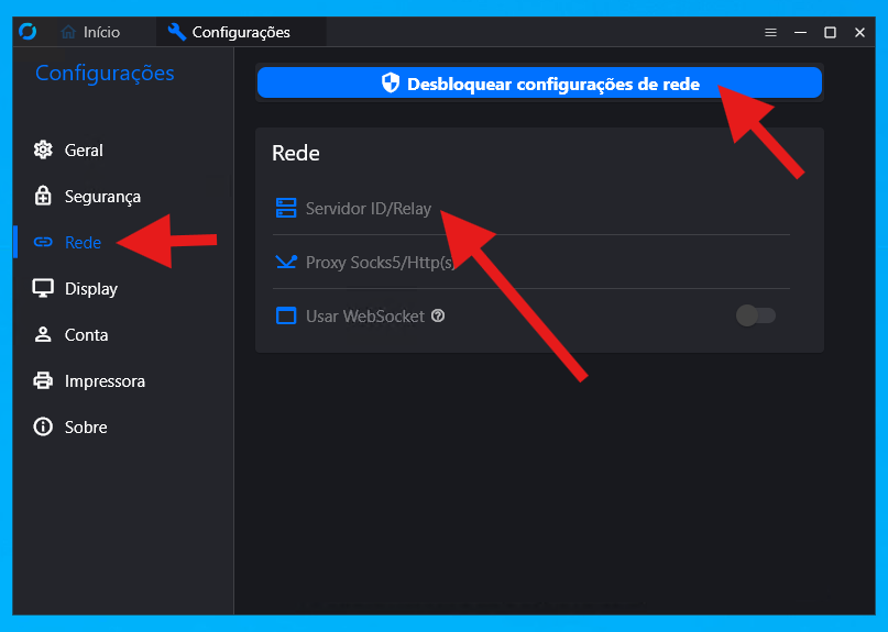 Passo 05: Habilitando a configuração de rede